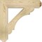 Ekena Millwork Olympic Craftsman Rough Sawn Bracket, Douglas Fir, 4"W x 22"D x 22"H BKT04X22X22OLY04RDF - alternate 2